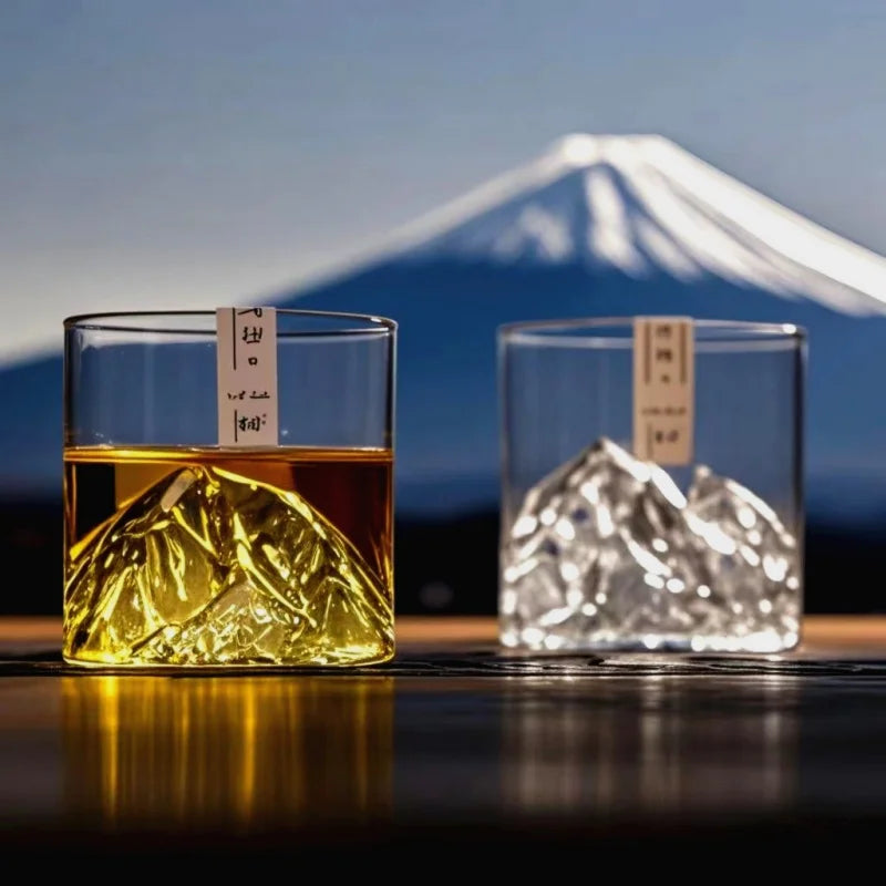 Mt.Fuji Whiskey Glass