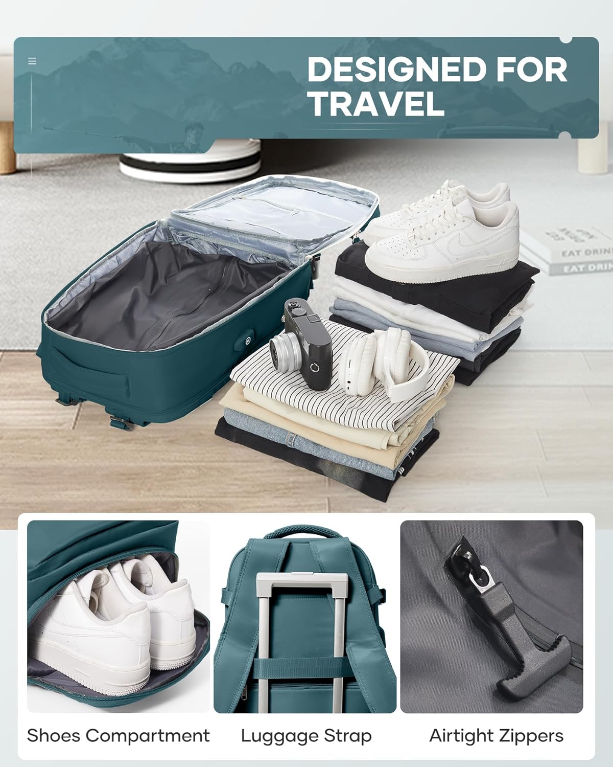 Large Capacity Travel Luggage Bag