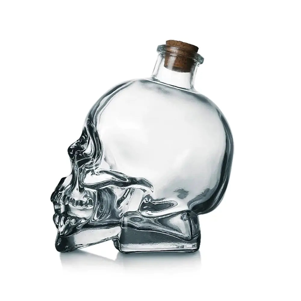 Skull Decanter With Cork Stopper (200ML)
