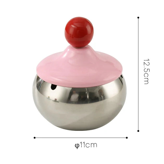 Dome Lidded Ashtray & Storage